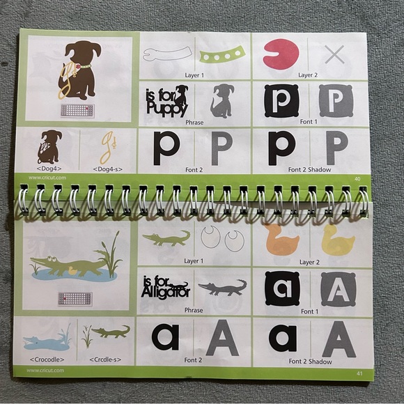 Cricut NATE’S ABC shapes & fonts - Picture 6 of 11